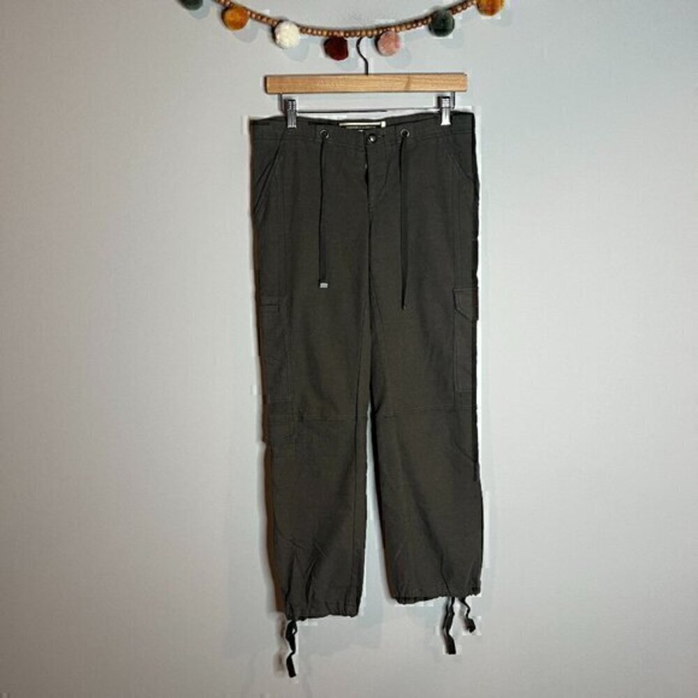 Anthropologie Daughters of the Liberation khaki green cargo jogger pants